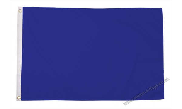 Plain Blue Flag
